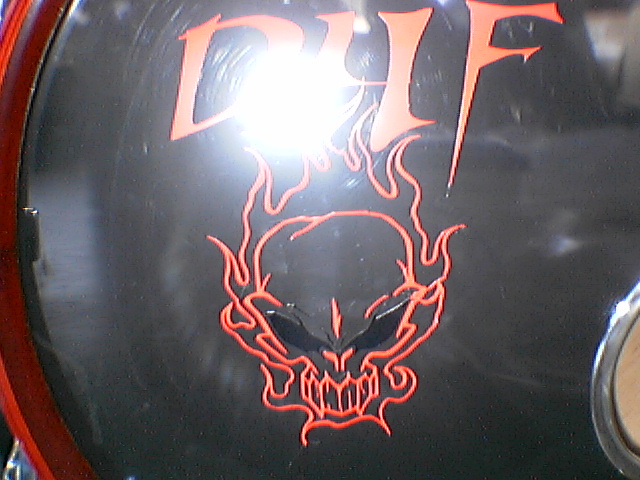 Death 4 Freedom (D4F)'s logo