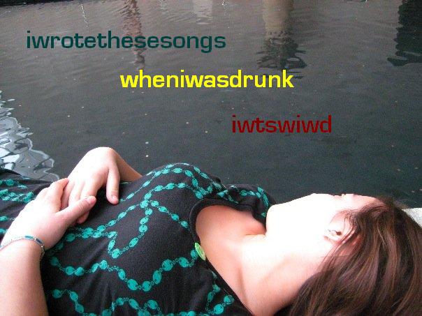 I Wrote These Songs When I Was Drunk's logo