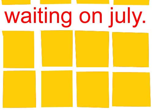 Waiting On July's logo