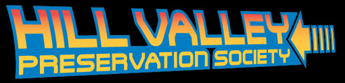 The Hill Valley Preservation Society's logo