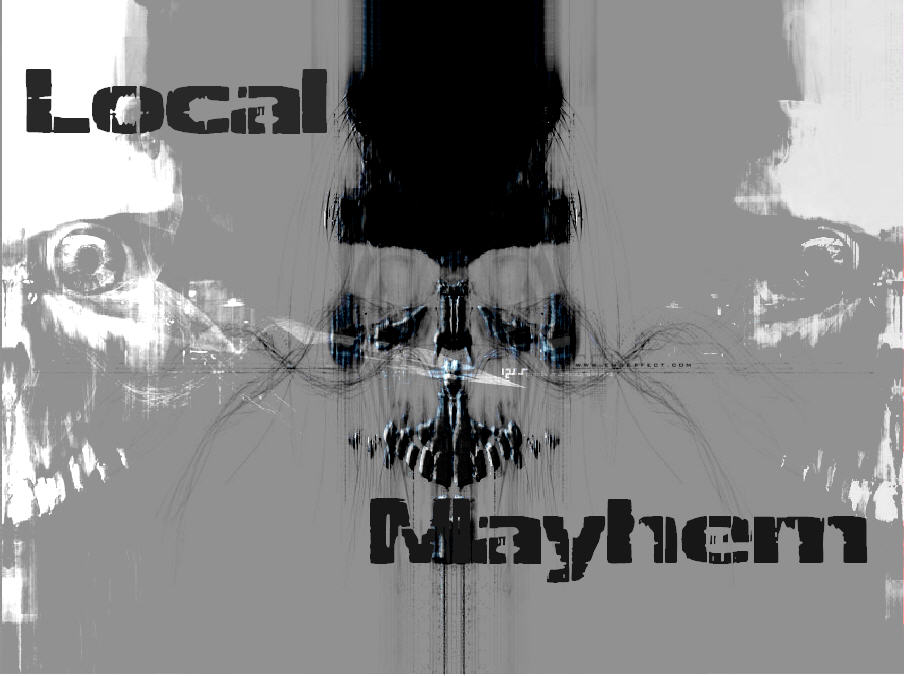 Local Mayhem Magazine's logo