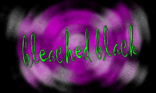Bleached Black's logo