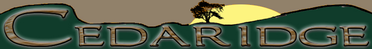 Cedaridge's logo