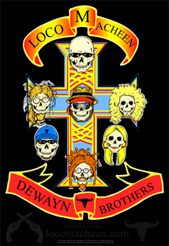 Loco Macheen/ The DeWayn Bros's logo