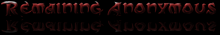 Remaining Anonymous's logo