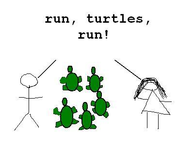 Run Turtles Run's logo