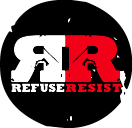Refuse Resist's logo