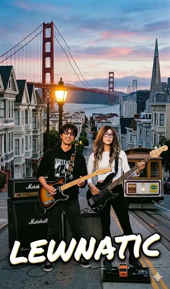 Lewnatic & Madeline Lew's logo