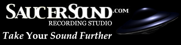 Saucer Sound Recording Studio's logo