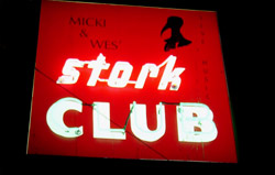 Stork Club Oakland's logo